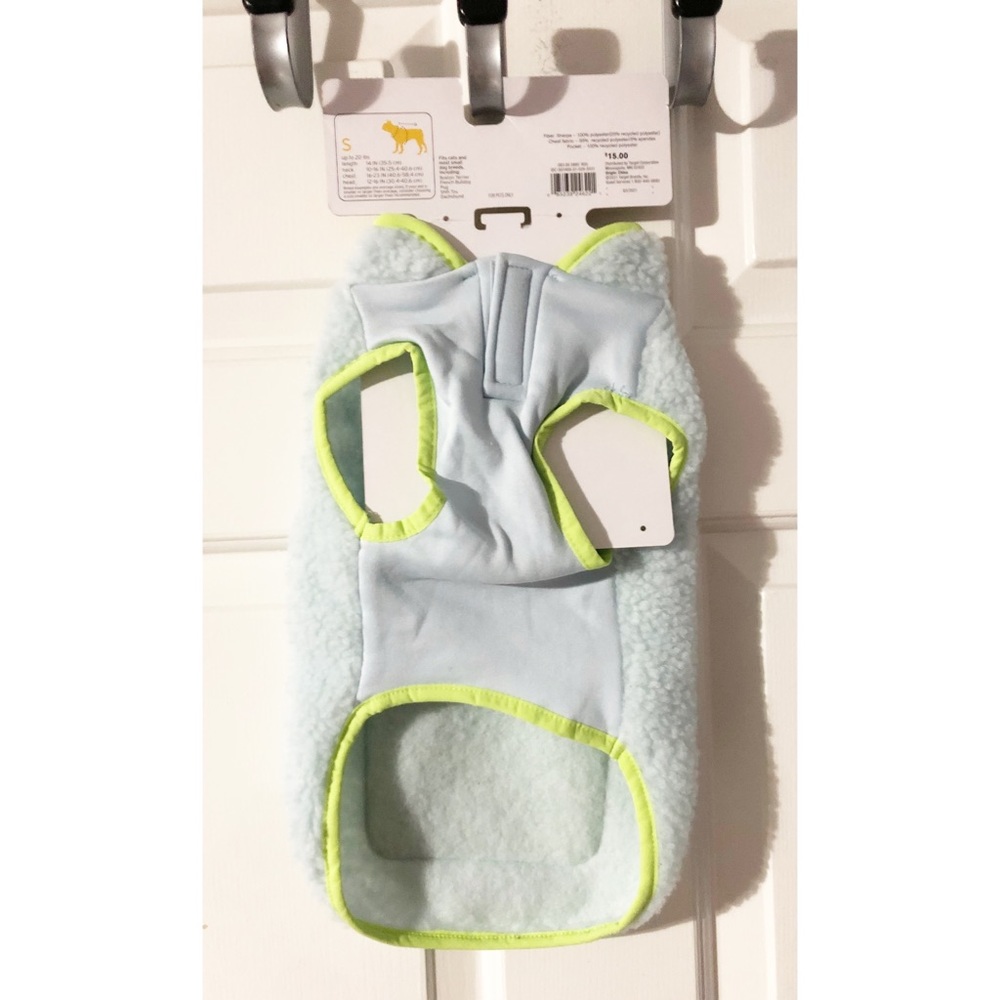 Boots & Barkley Sherpa Pet Vest, NEW, Small - Picture 4 of 5